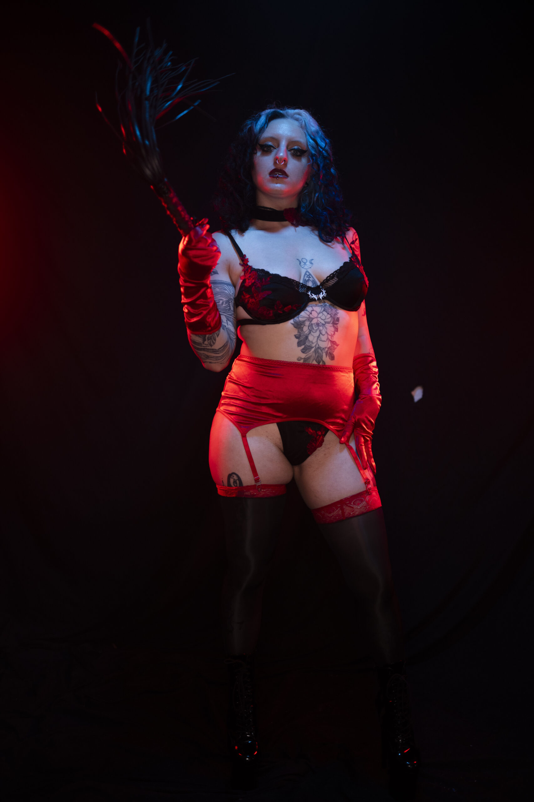 Lexy Lethal Fire Burlesque Performer