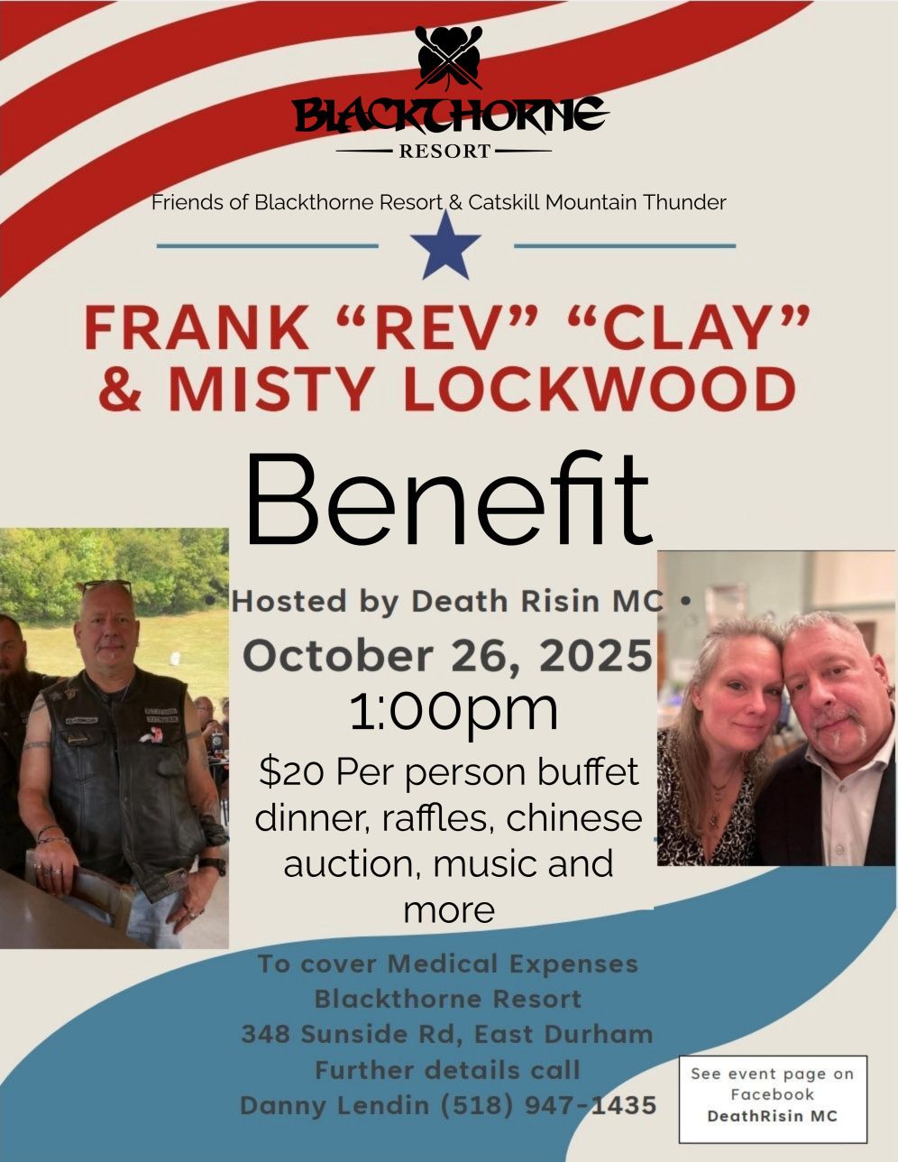 Benefit for Frank & Misty