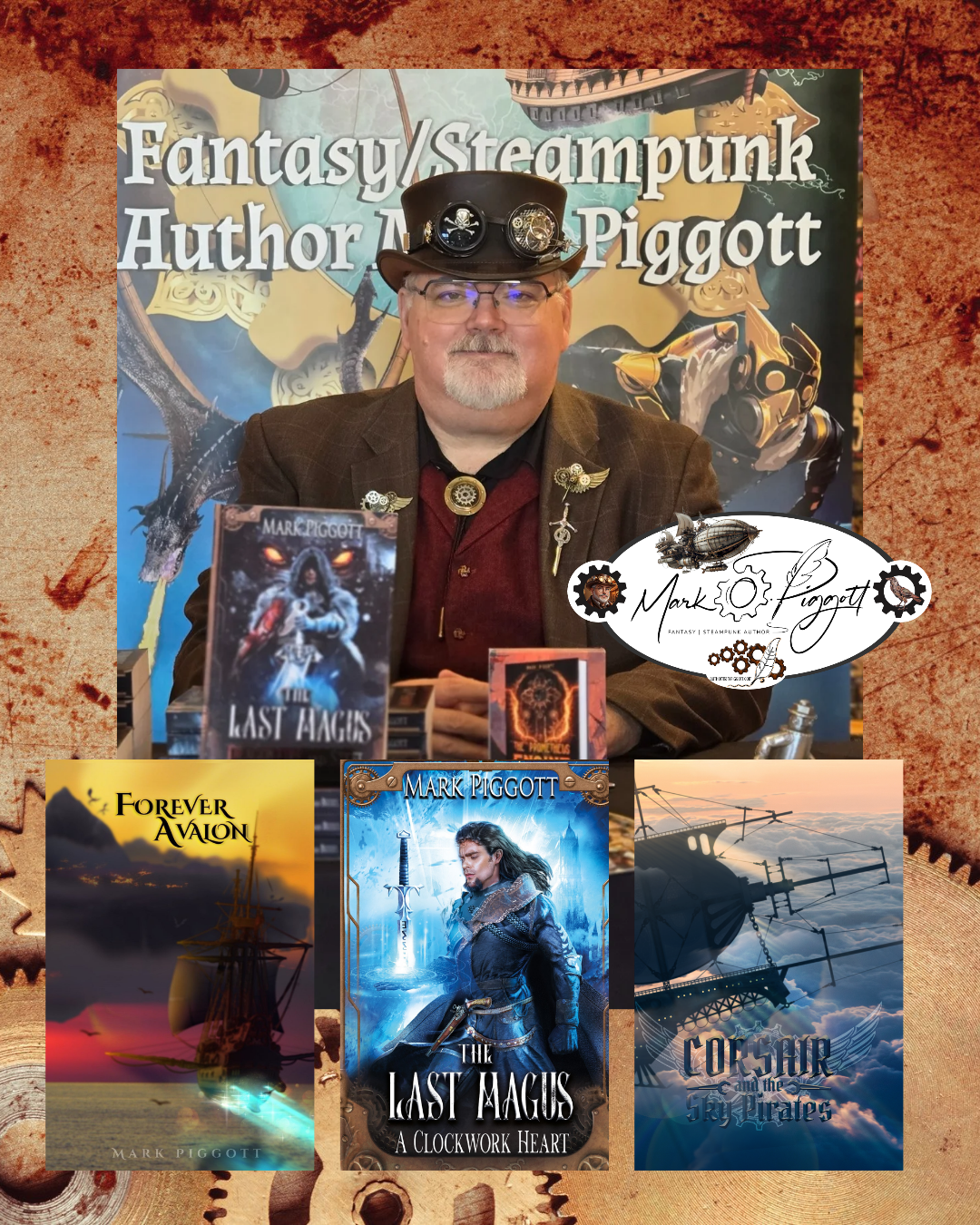 Fantasy/Steampunk Author Mark Piggott