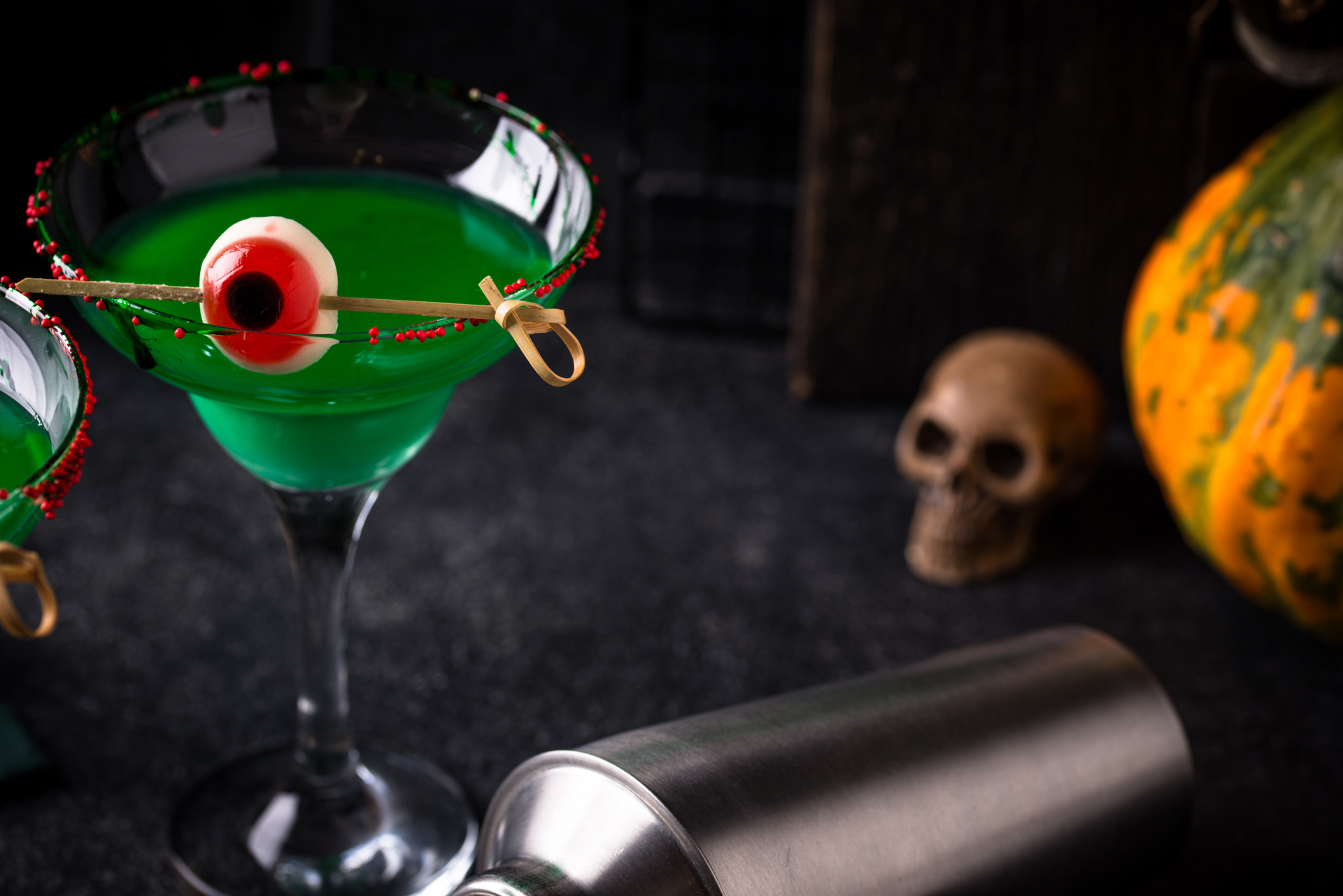 Halloween drinks.